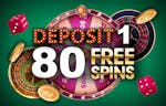 $1 Deposit Casino 80 Free Spins